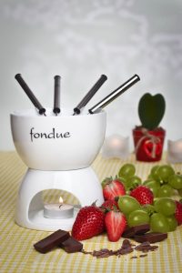 Ceramiczny Zestaw Fondue do Kuchni